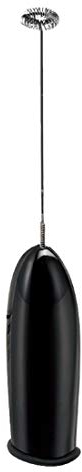 Milk Frother Handheld Battery Operated Electric Foam Maker for Coffee, Lattes, Cappuccino, Matcha and Hot Chocolate, Mini Blender and Foamer with Stainless Steel Whisk,PP shell