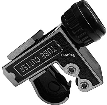 nuwfrog Mini Light Tubing and Pipe Cutter 1/8 to 1-1/8 Inch for Cutting Aluminum/Plastic Tube/Copper/thin Stainless Steel/PVC/Brass pipe.