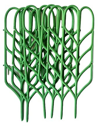 Tuteurs pour Plantes 27 pcs Jardin Treillis grimpants Plantes Plastique Treillis empilable Feuille de Feuilles Mini grimpants Plante Plante Fleur Pot Support pour intérieur Support pour Plantes