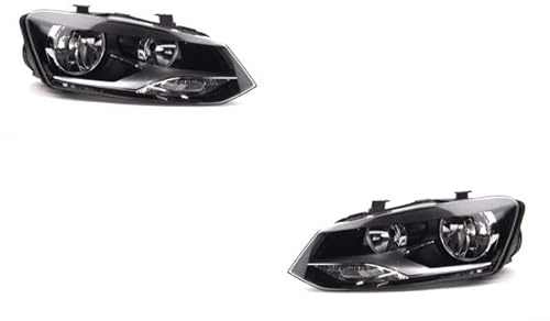 Johns, Scheinwerfer Satz passend für VW Polo Scheinwerfer 09 (6R) 06/09-03/14 H7/H7 Set links & rechts