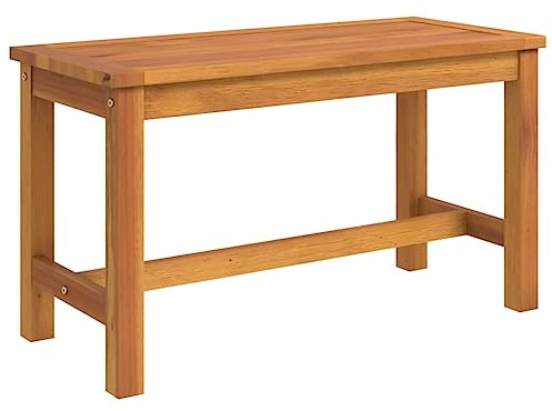 vidaXL Gartenbank 80x35x45 cm Massivholz Akazie