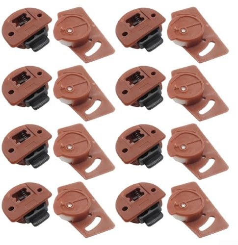 Schiebetür-Rollen-Dämpfungs-Räder, Kleiderschrank Schiebetür Roller Gear Track, Gangschienen-Kits Leiser Betrieb, Möbelrollenräder, Schiebetür-Läufer für Kleiderschrank, Schrank (8 Paar)