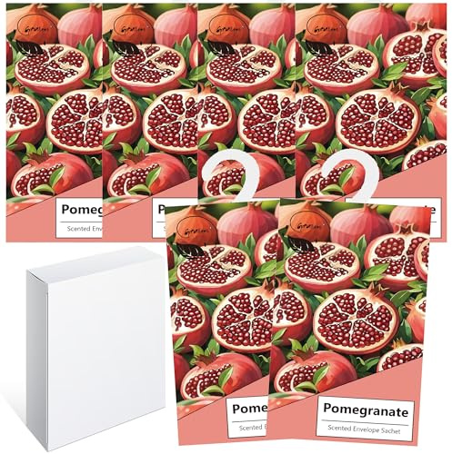 6 st tvättdoft, skåp, doftpåsar, garderob, doftfräschare, skåpdoft, fräsch, doftpåse, garderob, doft, hängande påse, skåpdeodorant naturlig lukt påse (granatäpple)