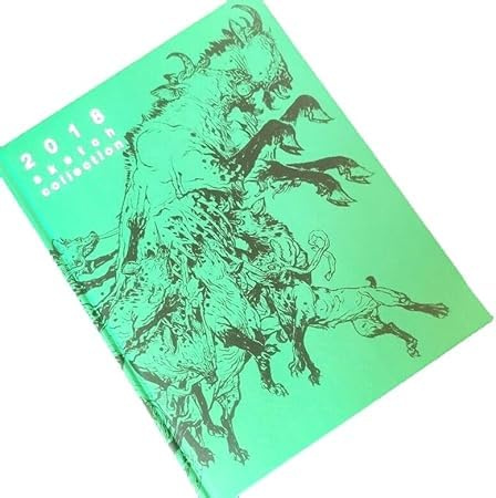 Hardcover Kim Jung sketchbook Skizzenbuch Sammlung 2018 Skizzenbuch Zeichnung Manuskript