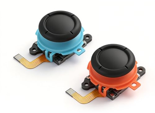 GuliKit Reemplazo de Joystick para Switch 2, Anti-Drift TMR Magnético 3D Analog Thumbstick, Reparación DIY, Sin Soldadura