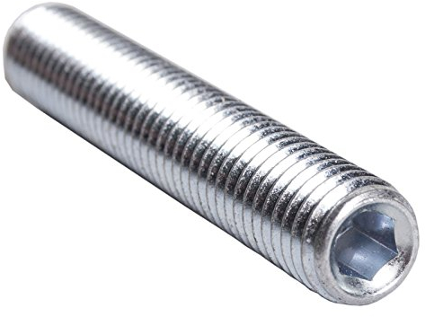 10 x Gewindestift mit Innensechskant M12 x 70, Madenschraube, Wurmschraube