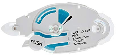 PLUS Japan Nachfüllpack für Kleberoller, Pro, 20 m x 8,4 mm, permanent, 3 Stück