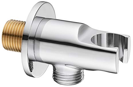 Keenware KSA-006 - Soporte de codo y auricular para ducha, cromado