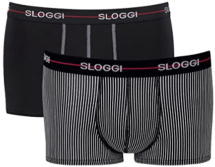 Sloggi Start Hipster C2P Box Homme, Red - Dark Combination, 3