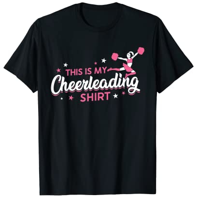 Das ist mein Cheerleading T-Shirt