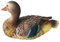 Tianbi Sculpture de canard en résine, multicolore, style ferme, thème oiseaux, autoportante, finition polie, étang, aquarium, jardin, décoration de bureau