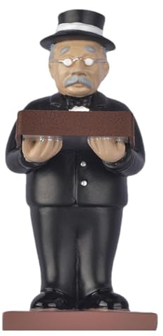 LearnLyrics Uhrenständer-Figur, Uhrenhalter-Figur - Haushälterin-förmige Uhrenaufbewahrung, Tischdekoration,Langlebiges Aufbewahrungsregal für Schmuckuhrenhalter für Harzfiguren