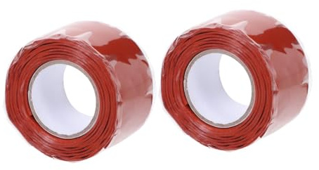 BUGUUYO 2rollen Flexibles Dichtband Für Rohrreparaturen Hochleistungsfähiges Wasserdichtes Klebeband Mit Starker Haftung Für Rohre Schläuche Und Verschiedene Oberflächen Breit Lang