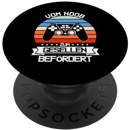 vom noob zum Gesellen befördert Geselle PopSockets mit austauschbarem PopGrip