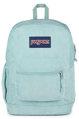 JanSport Cross Town Plus Remix Sac à Dos, Velours côtelé Sauge délavé, Taille Unique Mixte Adulte