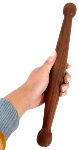 JuanNest Règle De Tai Chi Règle Bâton De Tai Chi d'arts Martiaux Règle De Tai Chi Qigong pour Cours De Tai Chi, Fitness, Rééducation Physique pour l'exercice des,Pratiquants De Tai Chi B35×3.6cm