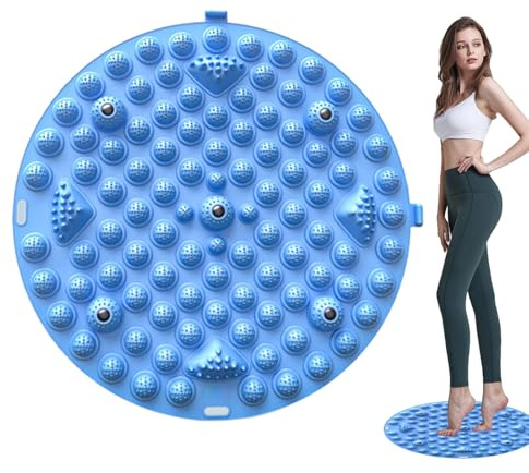Alfombrilla De Masaje Para Pies Relajación Antideslizante | Almohadilla De Masaje De Puntos Relajante Para Pies para Salón Dormitorio Baño Personas Sedentarias Ancianas Mujeres Adultos