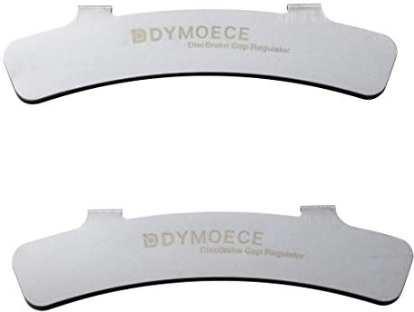 Dymoece 2 x Fahrrad-Scheibenbremsbeläge, Ausrichtungswerkzeug, Fahrrad-Scheibenbremsspaltregler.