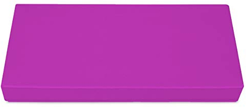 SuperKissen24. Matelas Coussin Dossier pour Palette Canapé 80x40 cm - Intérieur/Extérieur – imperméable – Mousse - Fuchsia