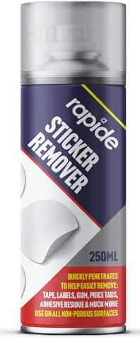 Sticky Stuff Remover Sticker Remover Spray Remove Sticky Label Goo Label Tape Adhesive 250ml