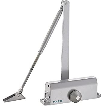 Marie Automatic Adjustable EN 3 Spring Hydraulic Door Closer for 40-65 KG Residential and Commercial Doors with UL