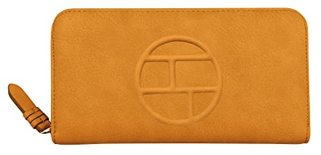 TOM TAILOR- Rosabel, Damen, Geldbörse, one size, Gelb, 20x3x11 cm