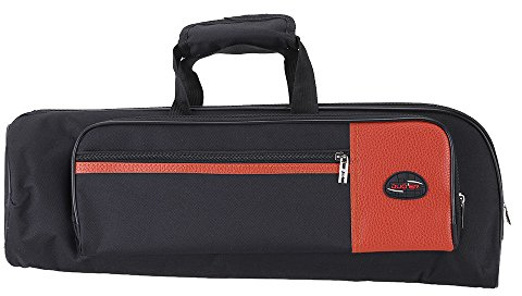 YIWENG 600D Oxford/Tasche mit Schultergurt-Tasche 15mm Dicker gepolsterte Schaumstoff für Trompete,mit verstellbarem Schultergurt