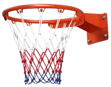 Heavy Duty Medium Size Basketball Hoop Goal Wall Mounted Basketball Rim, Ideal for Teens, Home Decoration & Office Fun, Diameter 35centimeter/13.8inch(Ultra)