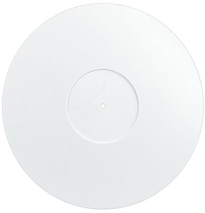 LYEAA Anti-shake-matta halkfri skivspelare matta akrylplatta slipmatta 30,48 cm vinylskiva dyna för fonografi-skiva