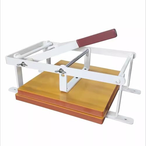 Linolschnitt-Druckpresse, Höhenverstellung, Handhebel-Druckmaschine, Druckplattengröße 12 x 12 Zoll, für Druckmaschinen-Holzschnitttinte, Linolschnitte