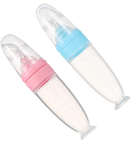 VICASKY 2stücke Fütterflasche -frei Design Für Füttern Für Babynahrung Mit Stehfuß Für