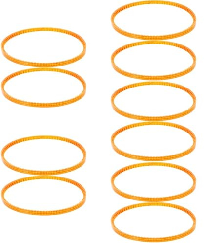 LIFKOME 5sets Reusable Cotton Candy Maker Belts Sugar Dispenser Belts for DIY Machines Easy Installation for Home Use Reliable Replacement Parts for Cotton Candy Makers 2pcs*5