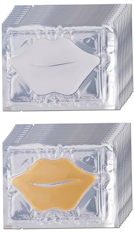 SAFIGLE 20pcs Moisturizing Lip Mask Lip Pad Mask for Dry Moisturizer Skincare Moisture Balms