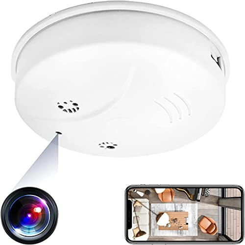 LaoZiMo WiFi Telecamera nascosta Full UHD 4K Telecamera nascosta Security Nanny Cam Mini videoregistratore wireless con rilevatore di movimento/Visione notturna