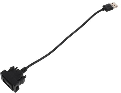 SHINEOFI Adaptador USB Macho Hembra para Coche Compatible con Toyota de USB y con Instalación Fácil para Carga y Conexión