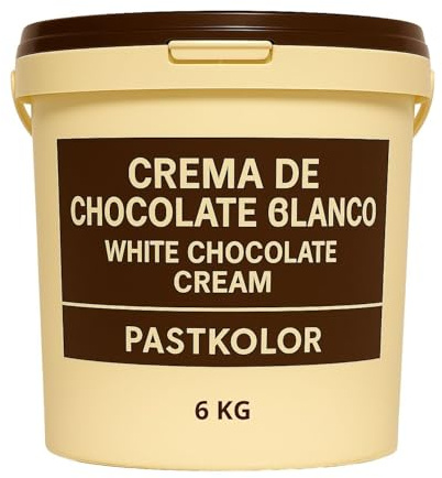CREMA DE CHOCOLATE BLANCO PASTKOLOR - 6 KG