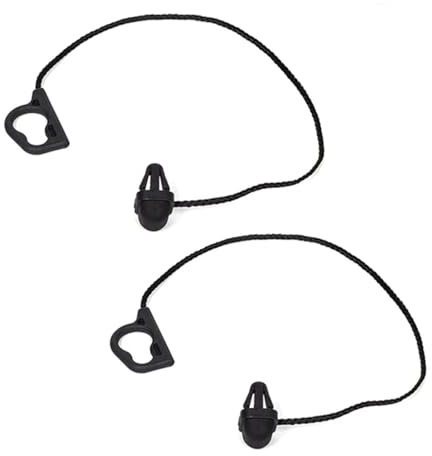Kompatibel mit Opel Für Corsa D 2007-2015, Nur 5-Türer-Modelle, Kofferraumdeckel, Hutablage, Schnur, Tonneau-Abdeckung, Riemen, Kofferraum 13367836 Auto Kofferraum Halteband(2pcs)
