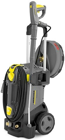 Kärcher HD 6/13 C Plus + FR Classic Hochdruckreiniger, Arbeitsdruck 130 bar, 590 l/H Durchflussmenge, Hochdruckpistole, Dreckfräser & Flächenreiniger