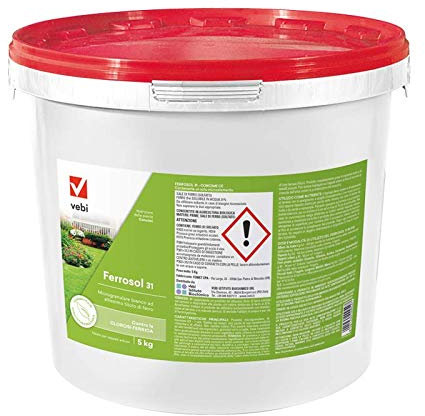 Ferrosol 31 - Concime microgranulare ad altissimo titolo di Ferro. 5KG