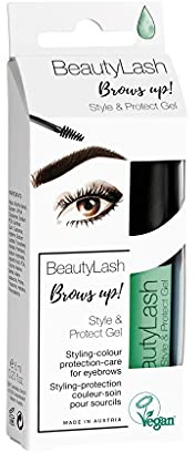 BeautyLash Brows up! Style & Protect Gel, vereint dank seiner innovativen 3-in-1-Formel Styling, Farbschutz und intensive Pflege, für die tägliche Anwendung, 1x 6ml für ca. 250 Anwendungen