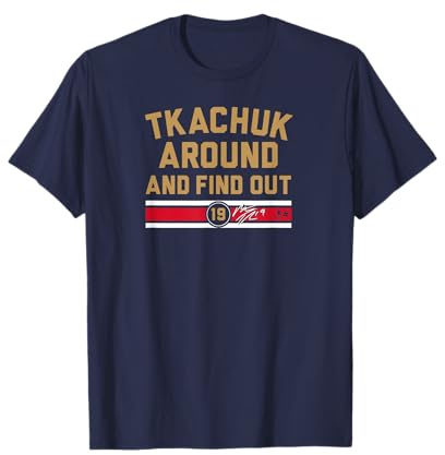 Matthew Tkachuk Around and Find Out - Florida Hockey T-Shirt