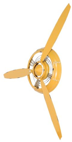 Zerodeko Vintage Flugzeug Propeller Wanddeko Retro Wandkunst Für Bars Und Cafés Antike Metall Wanddekoration Mit Einzigartigem Design Für