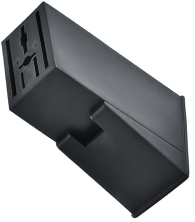 Hemobllo Portacoltelli da Cucina in Plastica Nera Organizer Multifunzione per Posate Supporto Blocca Coltelli Leggero e Compatto per Riporre Utensili in Modo Ordinato e Sicuro