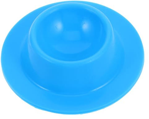 WOONEKY Portauova in Silicone Antiurto Azzurro Vassoio Resistente al Calore per Uova Sode e alla Coque Organizer da Cucina per Conservazione e Cottura Compatto e Facile da Pulire