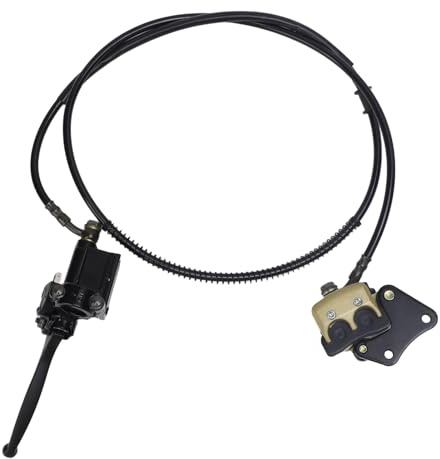 ACOGEDO Conjunto de Pinza de Cilindro Maestro de Freno de Disco Delantero con Diseño de Doble Pistón y Almohadillas Térmicas para Pit Bikes Chinas de 50 a 125