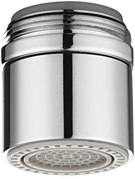 CIENCIA 24mm Außengewinde Strahlregler M24 Messing Dual-Funktion Wasserhahn Luftsprudler für 24mm Innengewinde Wasserhahn, AFA007