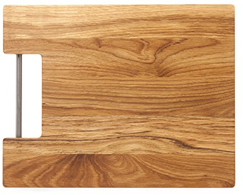 Holzfee Edles Eichenholz Schneidbrett (445 x 330 x 20 mm)
