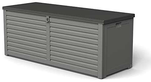 GARDIUN NT390 - Arcón de Resina Lift 390 L 53 x 143 x 56 cm Amortiguadores