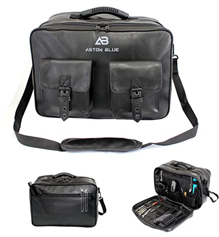 Kassaki Große Friseurtasche für Friseurzubehör, Werkzeugtasche, Salon, Reisetasche