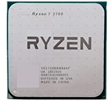 CPU Ryzen 7 2700 R7 2700 3.2 GHz Ocho núcleos Dieciséis Hilos 16M 65W CPU Procesador YD2700BBM88AF Socket AM4 Sensible y poderoso